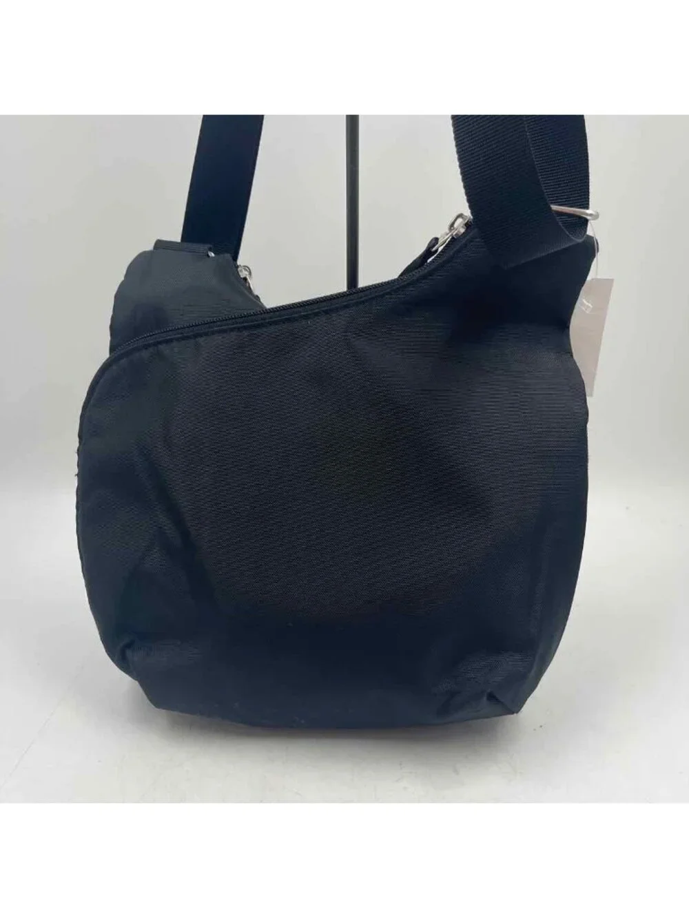 Baggallini Women's Black Nylon Crossbody Solid Purse Travel